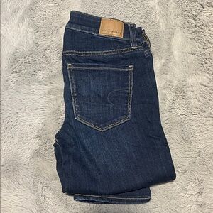 American Eagle Dark Blue Denim Jeans